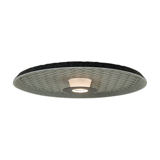 [W4L853112] CEILING LED LIGHT 13W ACOUSTIC LIGHT GREY - BLACK 