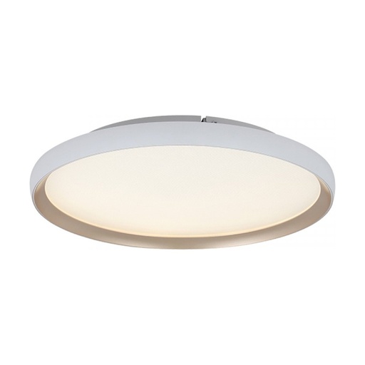 [W4L853120] CEILING LED LIGHT 20W 2700K-3000K-4000K ALUMINIUM - MICROPRISMATIC ACRYLIC  WHITE MATT - GOLD 
