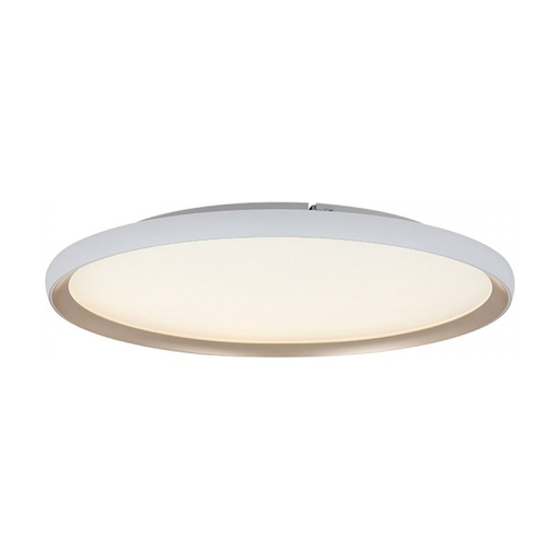 [W4L853123] CEILING LED LIGHT 42W 2700K-3000K-4000K ALUMINIUM - MICROPRISMATIC ACRYLIC  WHITE MATT - GOLD 