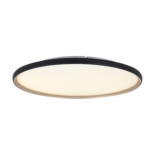 [W4L853124] CEILING LED LIGHT 42W 2700K-3000K-4000K  ALUMINIUM - MICROPRISMATIC ACRYLIC, BLACK MATT - GOLD 