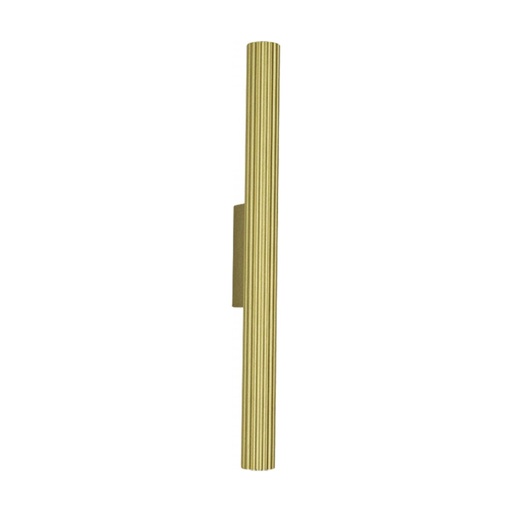 [W4L853154] WALL LED LIGHT 2x6W 3000K BRASS METAL - ALUMINIUM