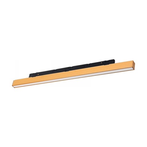 [W4L853177] MAGNETIC LINEAR LED LIGHT  FOR MAGNETIC TRACKS 6MM, 6W 3000K DALI ANTIQUE BRASS 