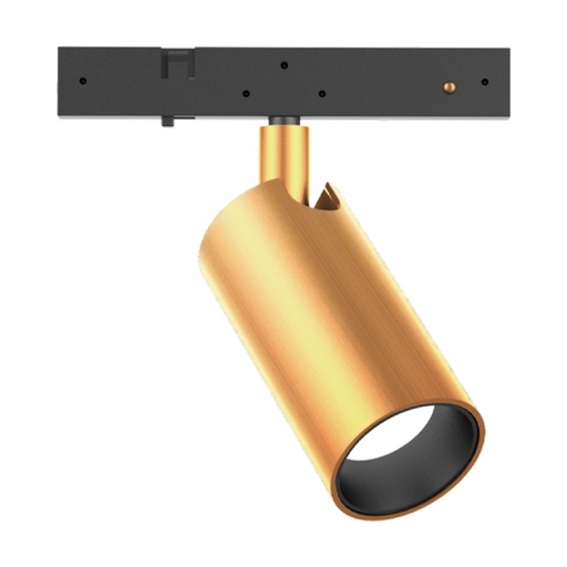 [W4L853179] MAGNETIC SPOT LED LIGHT FOR MAGNETIC TRACKS 6MM, 5W 3000K, ANTIQUE BRASS