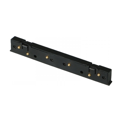 [W4L853189] STRAIGHT CONNECTOR FOR MAGNETIC TRACKS 6MM BLACK