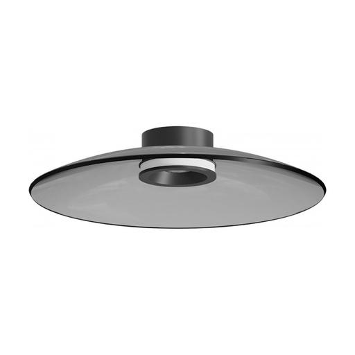 [W4L853195] CEILING LED LIGHT 30W 2700K-3000K TRIAC BLACK MATT - SMOKED GLASS