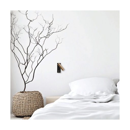 [W4L853208] WALL LED READING LIGHT 3W 3000K TOUCH DIM METAL - ALUMINIUM