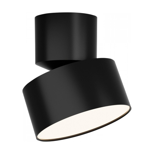 [W4L853237] CELING LED LIGHT 10W 3000K MOVABLE SANDY BLACK 