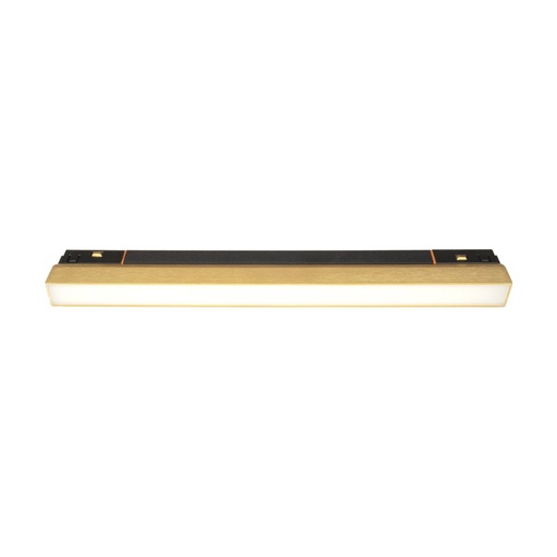 [W4L853274] MAGNETIC LINEAR LED LIGHT 13W 2700Κ-4000K DALI, GOLDEN BRASS