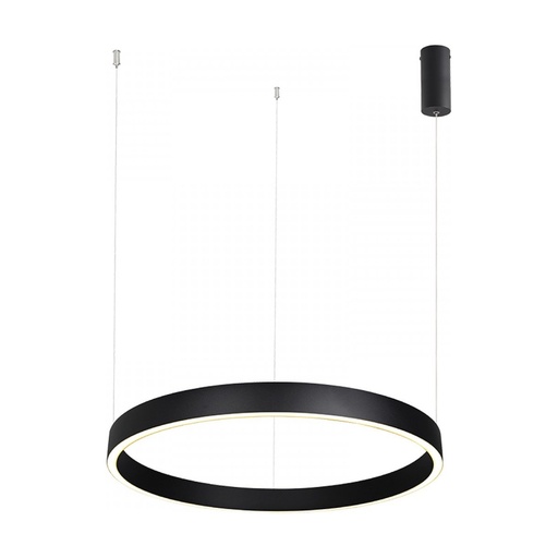 [W4L853280] PENDANT LED LIGHT UP-DOWN 59W 3000K BLACK ALUMINIUM - ACRYLIC
