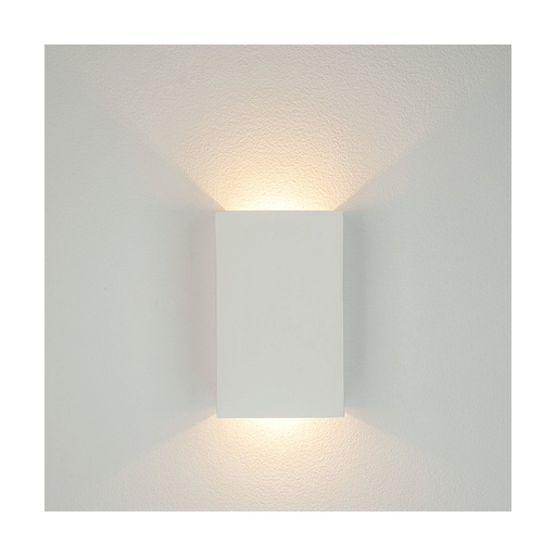 [W4L853294] WALL LED LIGHT 5W 3000K UP-DOWN LIGHTING PURE WHITE GYPSUM 