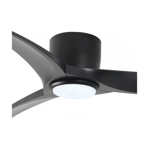 [W4L853312] LIGHT KIT FOR CEILING FAN 25395 LED 18W 3000K-4000K-6000K BLACK-OPAL POLYCARBONATE