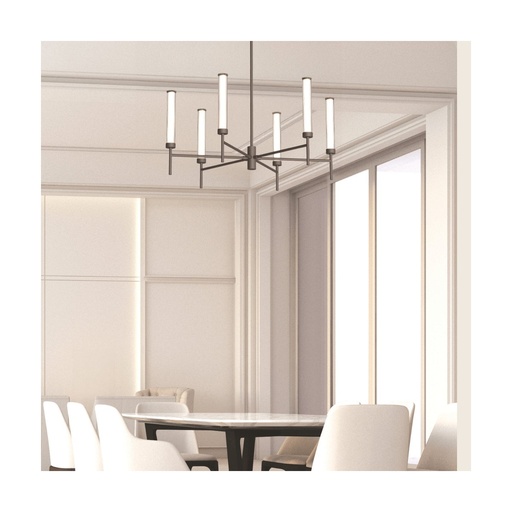 [W4L853354] PENDANT LED LIGHT 46W 3000K TRIAC BRUSHED COFFEE