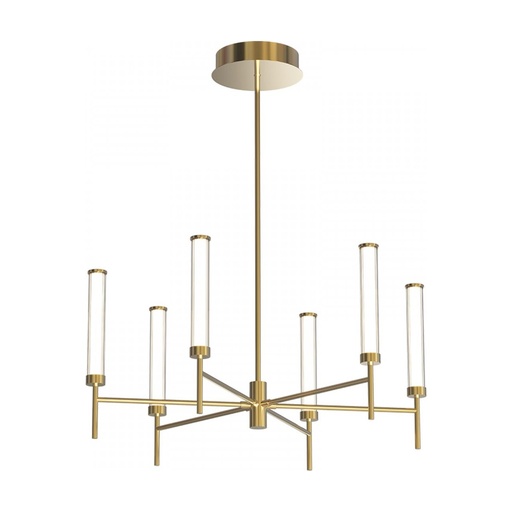 [W4L853355] PENDANT LED LIGHT 46W 3000K TRIAC BRUSHED GOLD 