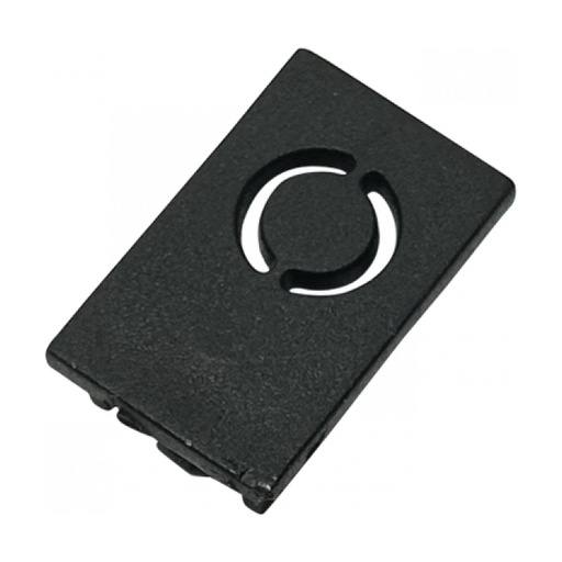 [W4L853366] END CAP FOR MAGNETIC TRIMLESS TRACK 3MM BLACK 