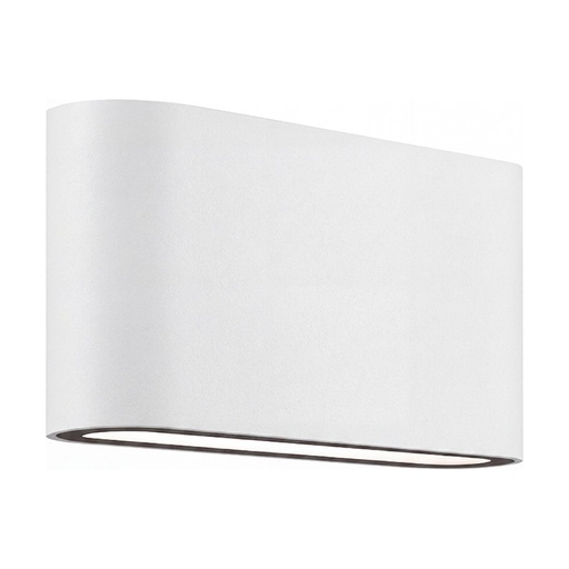 [W4L853410] OUTDOOR SCONCE 2X6W 3000K ALUMINIUM SANDY WHITE