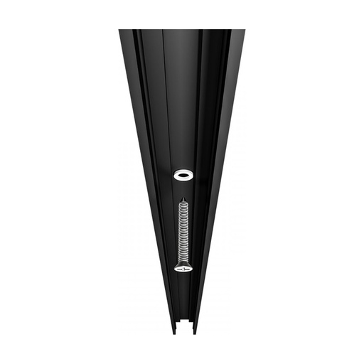 [W4L853412] SURFACE TRACK FOR OUTDOOR 48V LIGHTING SYSTEM SANDY BLACK ALUMINIUM IP65