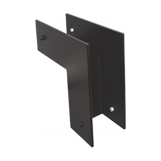 [W4L853419] VERTICAL MECHANICAL CORNER CONNECTOR FOR OUTDOOR 48V LIGHTING SYSTEM SANDY BLACK ALUMINIUM