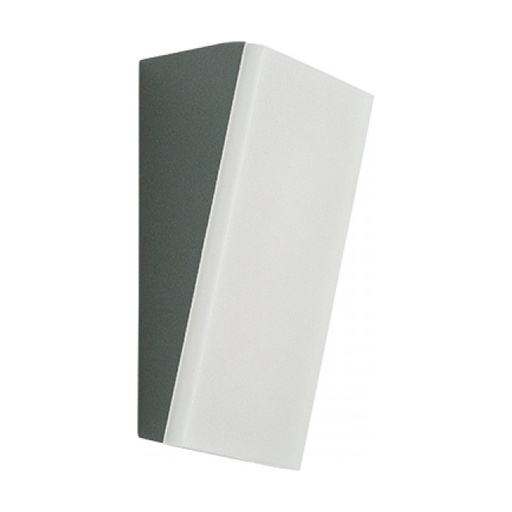 [W4L853433] OUTDOOR WALL LED LIGHT 10W 3000K GRAPHITE ALUMINIUM IP65 