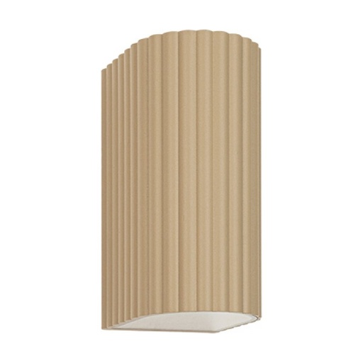 [W4L853437] OUTDOOR WALL LED UP-DOWN LIGHT 2x3W 3000K GREY BEIGE ALUMINIUM IP54