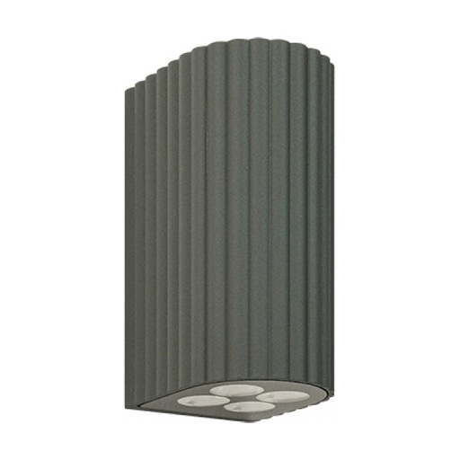 [W4L853439] OUTDOOR WALL LED UP-DOWN LIGHT 8x1W 3000K GRAPHITE ALUMINIUM IP54