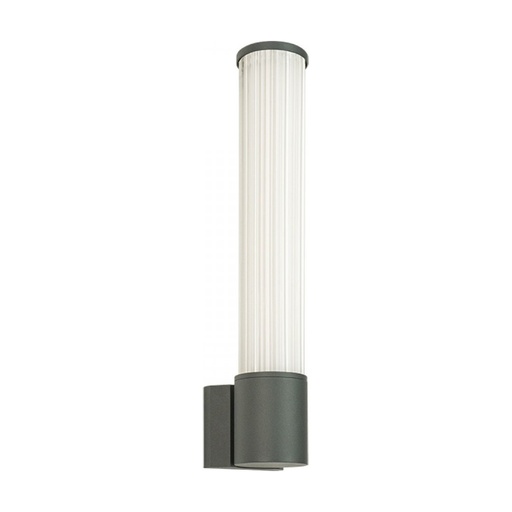 [W4L853445] OUTDOOR WALL LED LIGHT 12W 3000K GRAPHITE ALUMINIUM - GLASS - ACRYLIC  IP54 