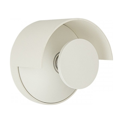 [W4L853457] OUTDOOR WALL LIGHT 1xG9 MAX 12W WHITE ALUMINIUM IP65