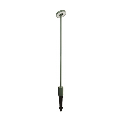 [W4L853473] OUTDOOR SPIKE LED LIGHT 12W 3000K WITH MOVABLE HEAD GREEN ALUMINIUM  IP65