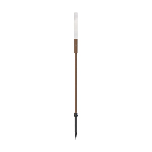 [W4L853474] OUTDOOR SPIKE LED LIGHT 1.5W-24V 3000K BROWN ALUMINIUM - FROSTED ACRYLIC IP65