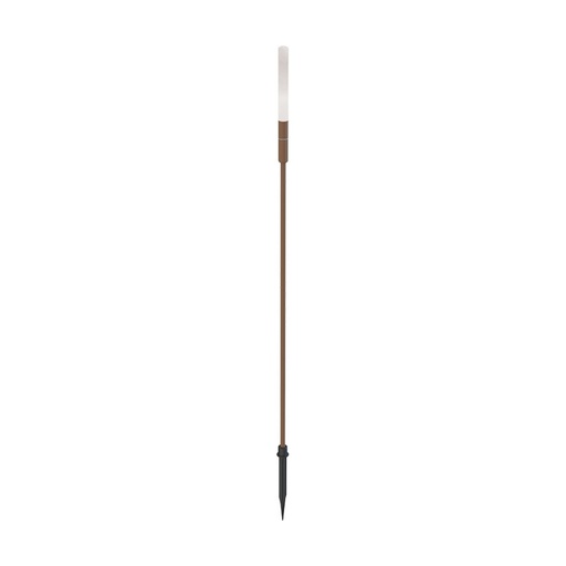 [W4L853475] OUTDOOR SPIKE LED LIGHT 1.5W-24V 3000K BROWN ALUMINIUM - FROSTED ACRYLIC IP65