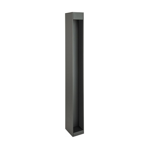 [W4L853484] OUTDOOR BOLLARD LED LIGHT 12W 2200K-4000K GRAPHITE ALUMINIUM IP65