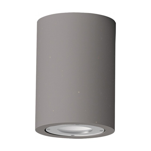 [W4L853497] OUTDOOR CEILING LIGHT 1xGU10 LED MAX 9W CONCRETE - METAL IP54