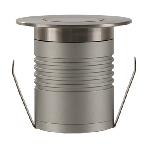 [W4L853527] OUTDOOR RECESSED LED LIGHT 5W 2700K WITH HONEYCOMB STAINLESS STEEL IP65