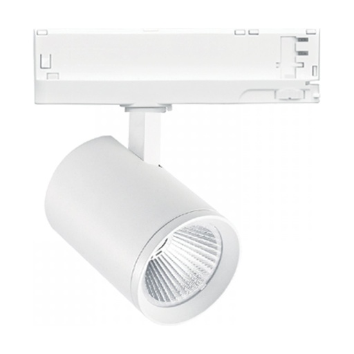 [W4L853561] 3-PHASE TRACK LIGHT LED 20W 2700K-4000K SANDY WHITE (BRIDGELUX CHIP-KGP DRIVER)