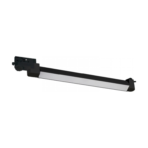 [W4L853567] 3-PHASE LED LINEAR TRACK LIGHT 20W 2700K-4000K SANDY BLACK 
