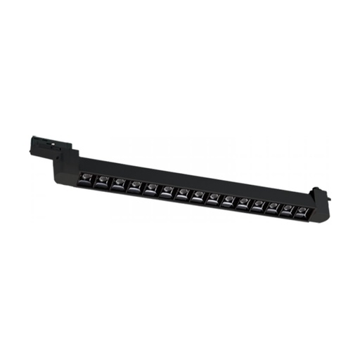 [W4L853573] 3-PHASE LED GRILLE TRACK LIGHT 15W 2700K-4000K SANDY BLACK 