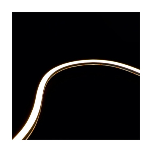 [W4L853652] LED RUBBER 6x6MM  WHITE NEON SIDE BENDING 24V 8W/m 238 LEDs/m 2700K IP67