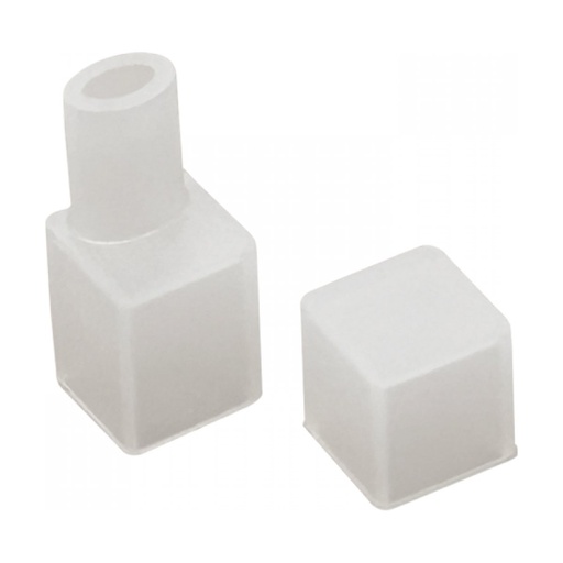 [W4L853698] ACCESSORY KIT 6 END CAPS + 4 STRAIGHT FEEDER CAPS NEON LED RUBBER LS61-LS62