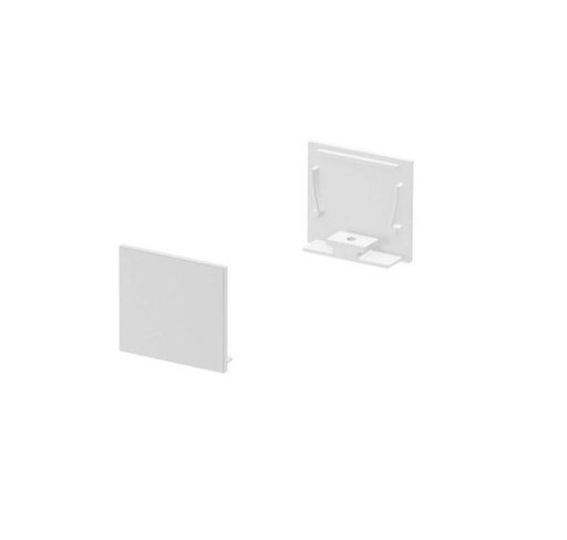 [W4L853805] Embouts plats pour le profilé apparent standard GRAZIA 20