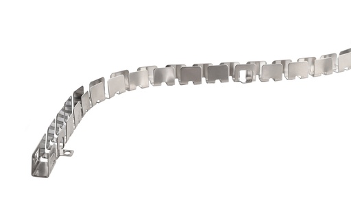 [W4L883060] Deko-Light, Mechanical accessories, Flex profile for D Flex Line, Stainless steel, Length: 500 mm, Width: 9 mm, Height: 12 mm, IP 44