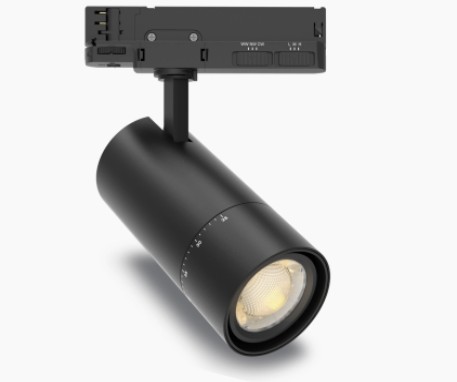 [W4L894580] TRACKLIGHT ZOOM HE 15/20/25W CCT NOIR NON DIM 24-60°