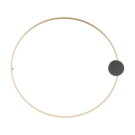 [W4L083236] ATOM AP/PL  LED  23W 3000K D800 BK/BRASS(5.1.2)