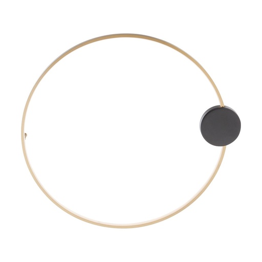 [W4L083238] ATOM AP/PL  LED 20W 3000K D600  BK/BRASS(5.1.2)