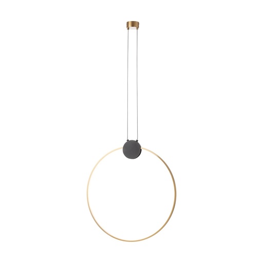 [W4L083241] ATOM SU LED 20W 3000K BK/BRASS(5.1.2)