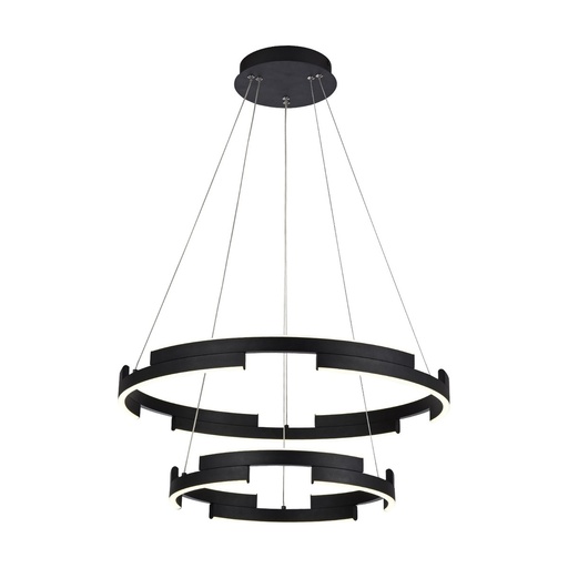 [W4L083313] CASTLE SU LED 60W 3000K D600+400 SBK(4.1.2)