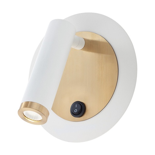 [W4L083325] CLOSER AP LED 6W 3000K RD WH(5.1.2)