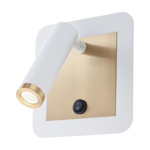 [W4L083327] CLOSER AP LED 6W 3000K SQ WH(5.1.2)