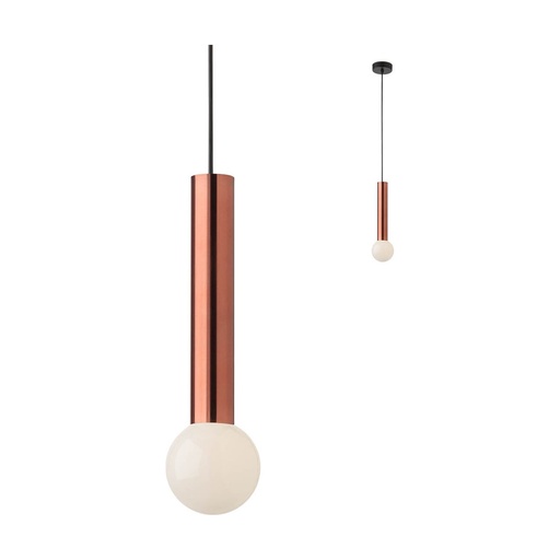 [W4L083377] GOSSIP SU 1X42W E27 COPPER* (5.1.1)