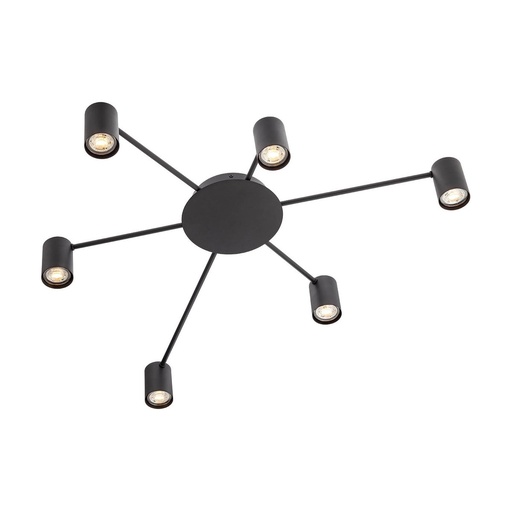 [W4L083441] NOA PL 6*GU10 BK (4.1.1)