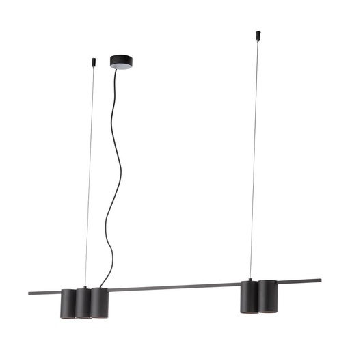 [W4L083459] MODI SU 5X10W GU10 LN BK(4.1.1)