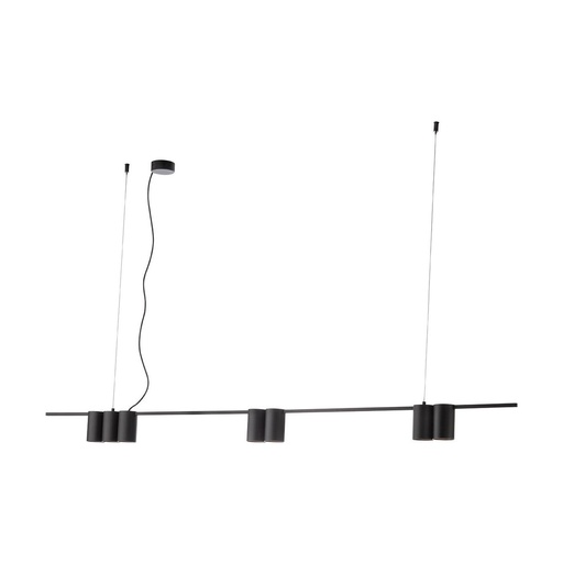 [W4L083461] MODI SU 7X10W GU10 LN BK(4.1.1)